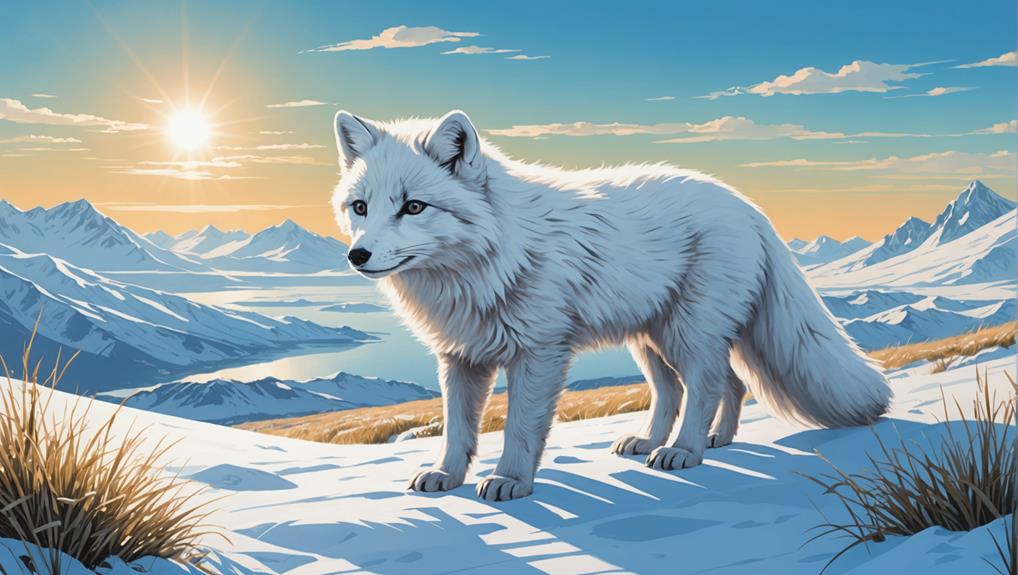 arctic foxes thrive tundra