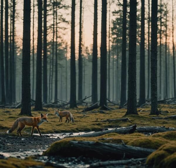 climate change affects fox habitats