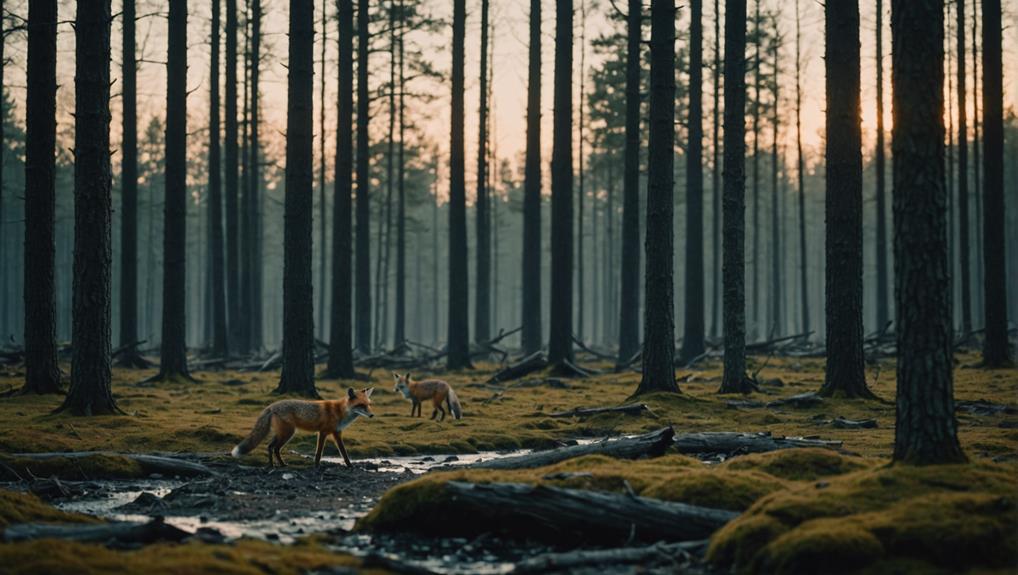 climate change affects fox habitats