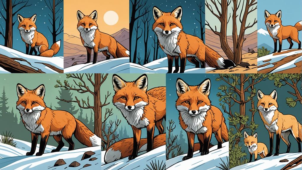 diverse fox species worldwide