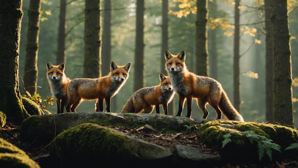 dominance in fox groups