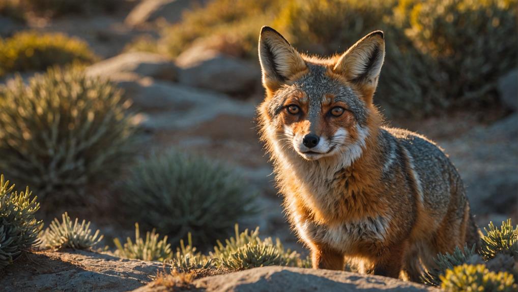endangered california island fox