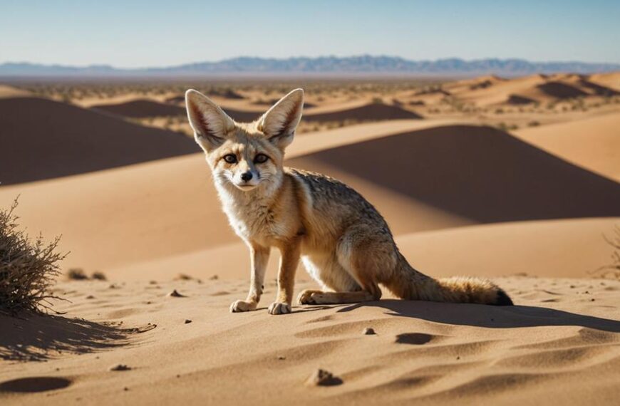 fennec foxes favor deserts