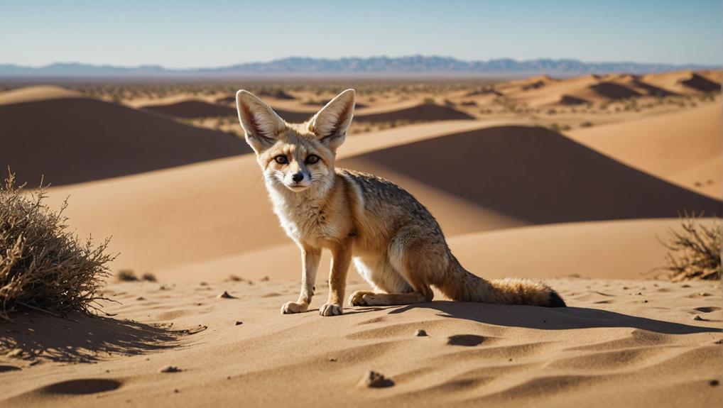 fennec foxes favor deserts