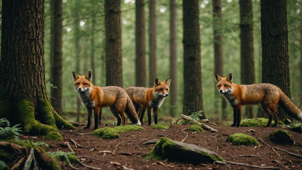 fox pack social structure