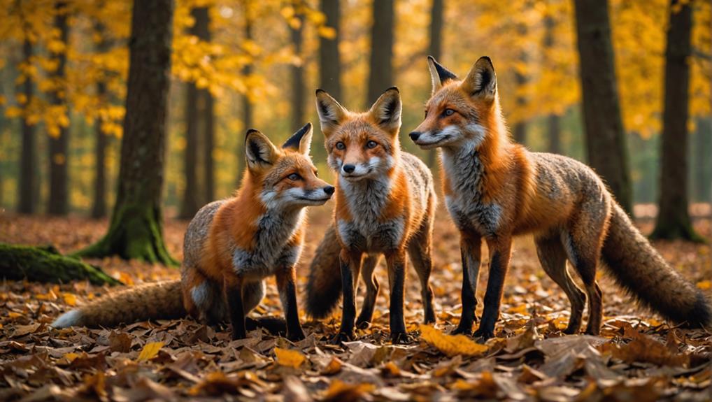 foxes communicate within packs