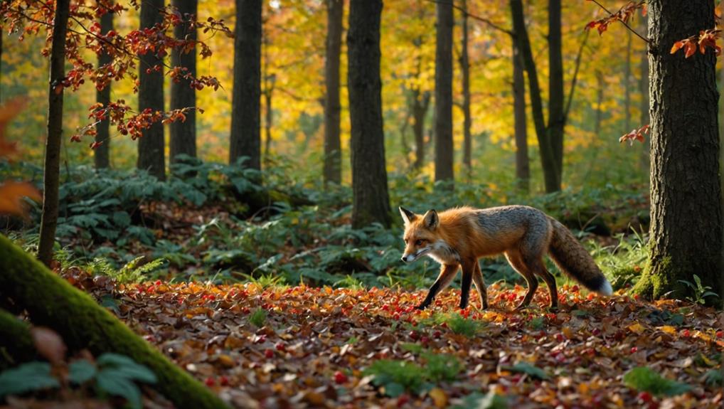 foxes exhibit diverse dietary habits