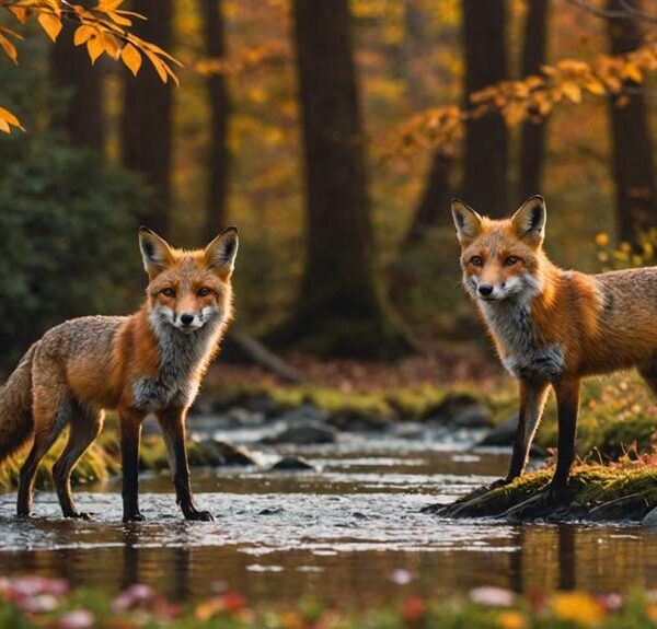 foxes mate in winter