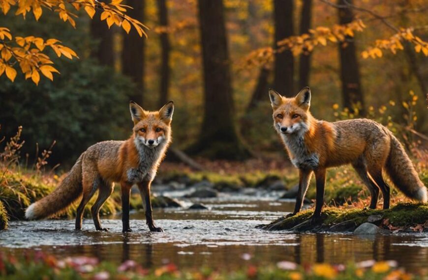 foxes mate in winter