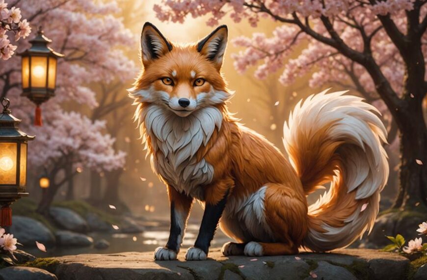 foxes symbolize cunning and transformation