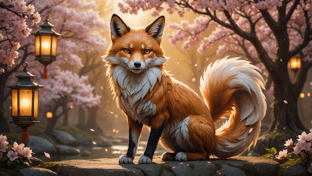 foxes symbolize cunning and transformation