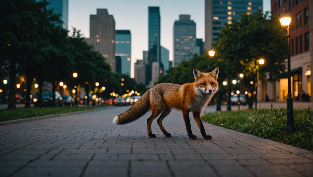 global urban fox populations