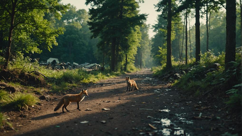 habitat loss for foxes