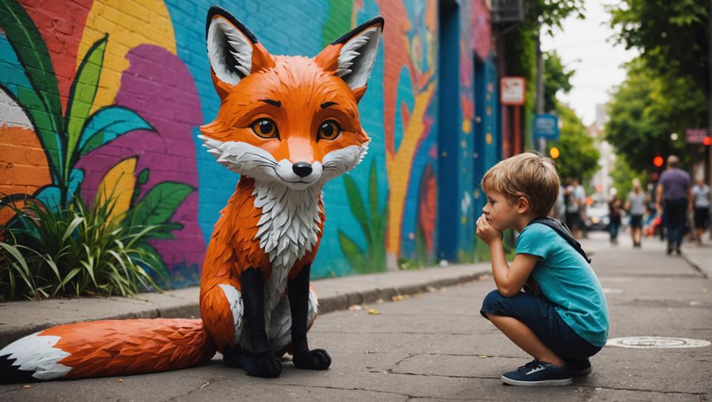 human fox urban interactions