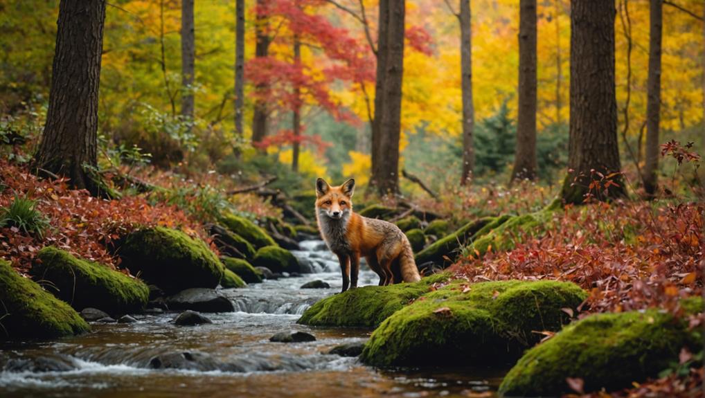 natural habitats of foxes
