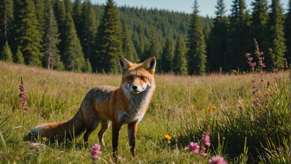 optimal environment for foxes