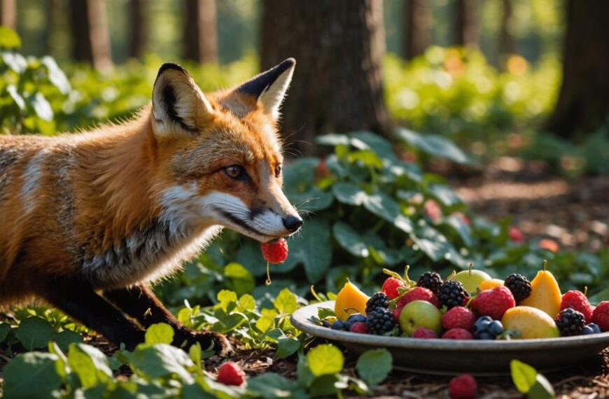 pet foxes dietary needs