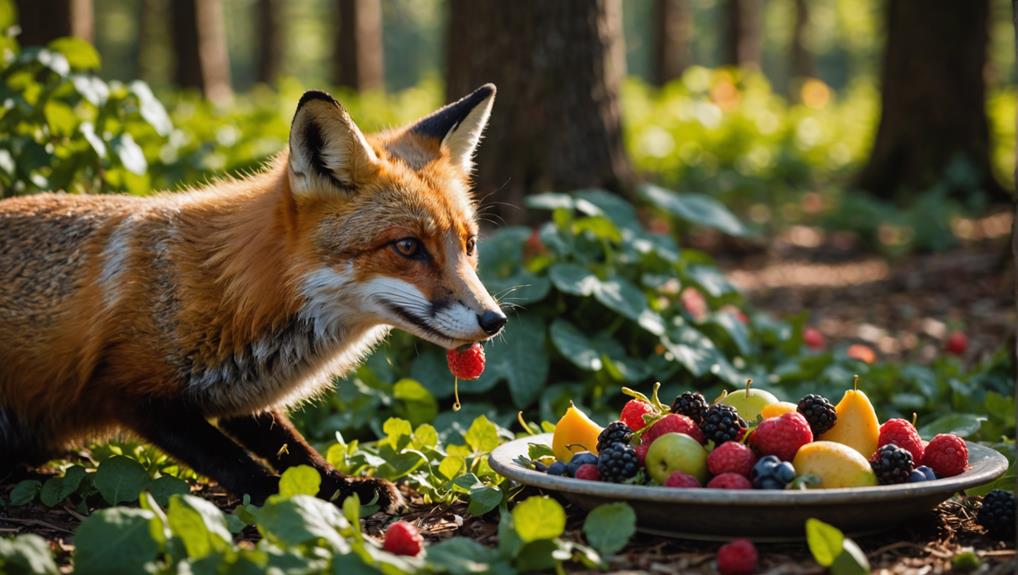pet foxes dietary needs