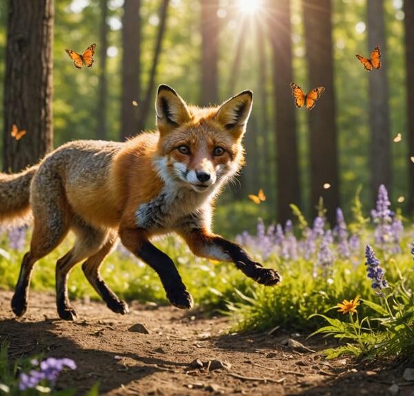 playful fox behavior traits