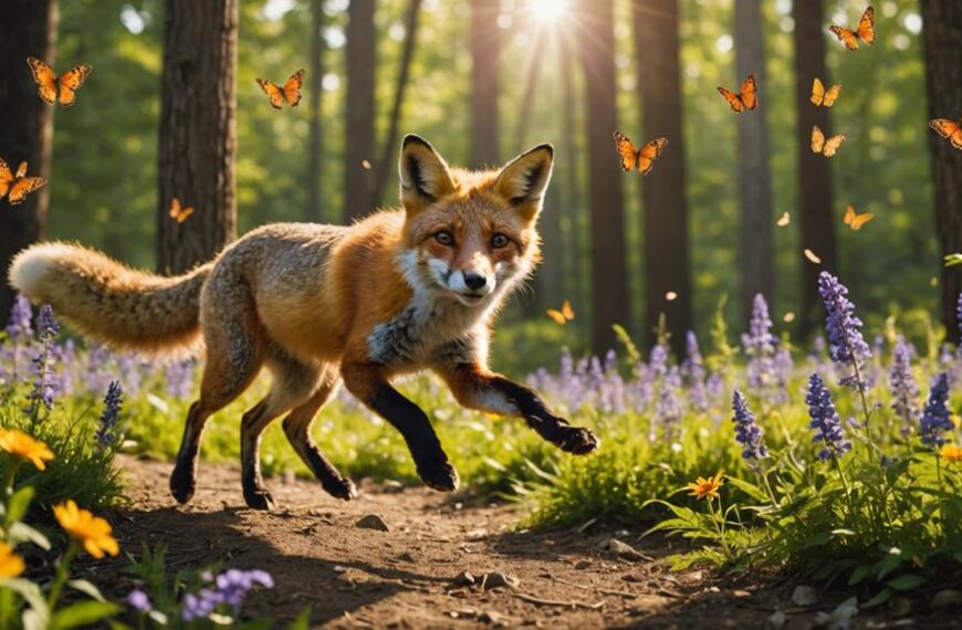 playful fox behavior traits