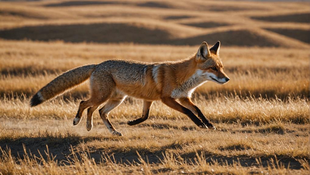 prairie dwelling fox species