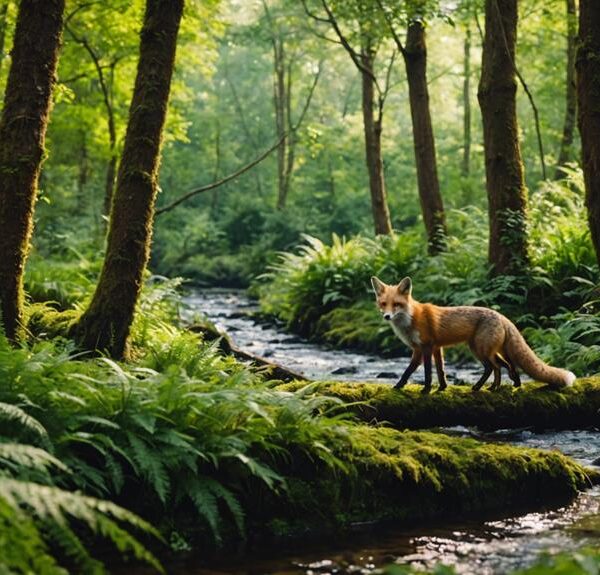 red fox habitat exploration