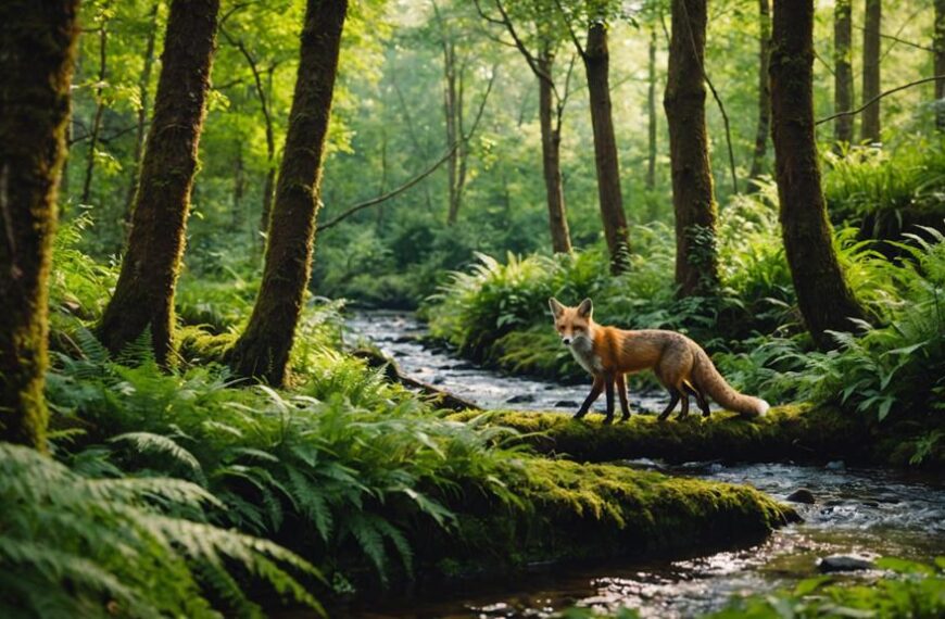 red fox habitat exploration