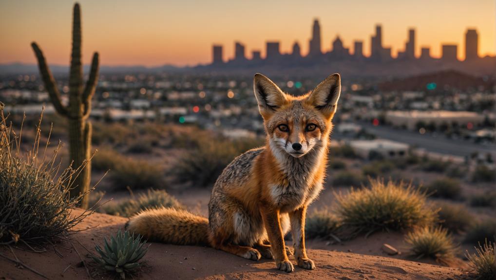 urban adaptation of kit foxes