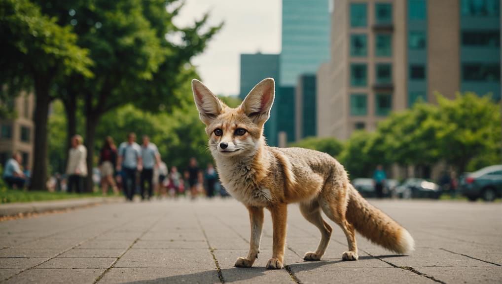 urban fennec fox adaptation