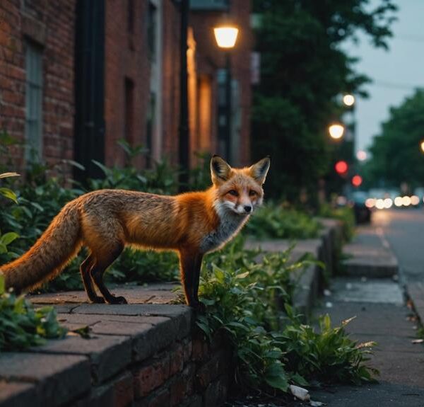 urban fox species habitats