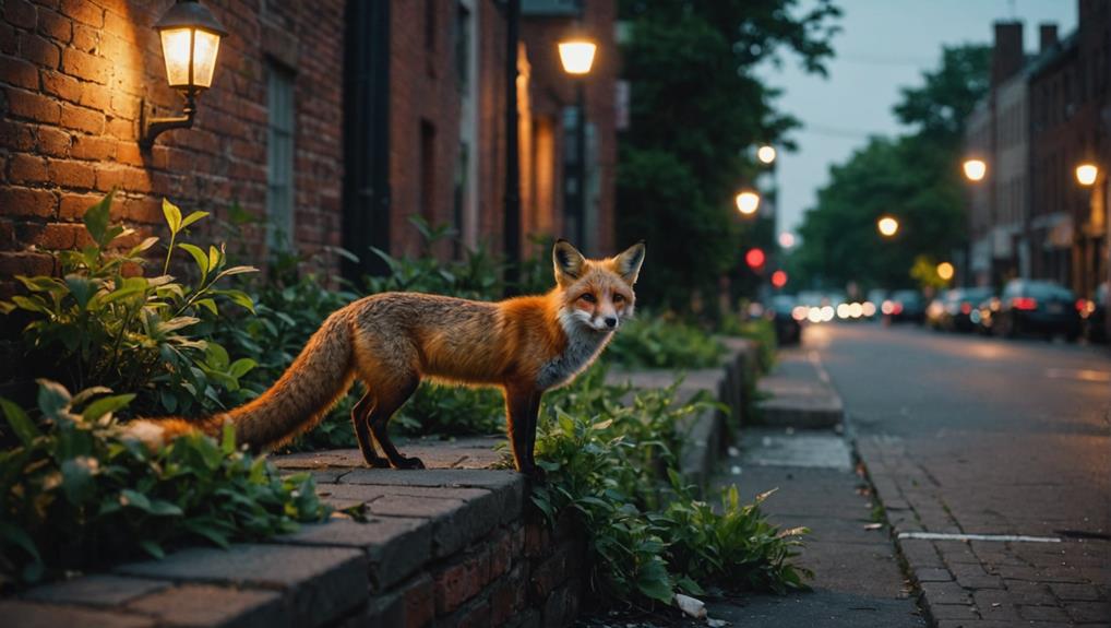 urban fox species habitats