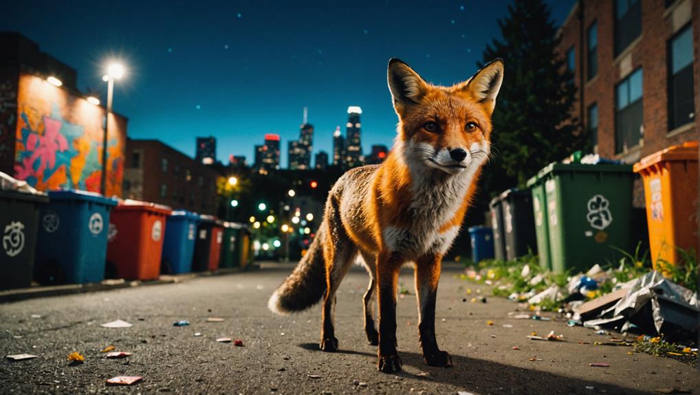 urban fox species trends