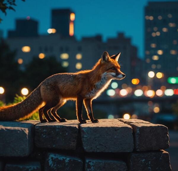 urban foxes thrive abundantly