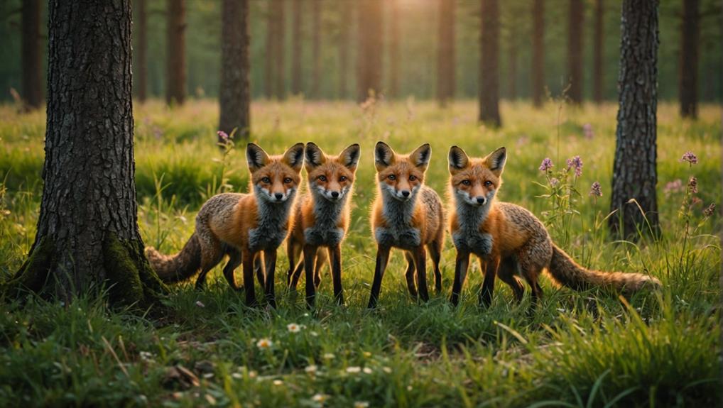 young foxes dispersal patterns