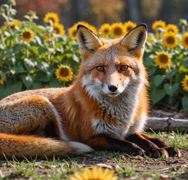 seasonal red fox behavior changes