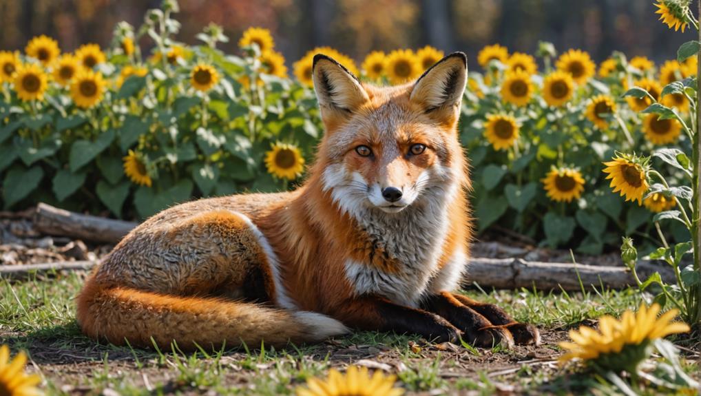 seasonal red fox behavior changes