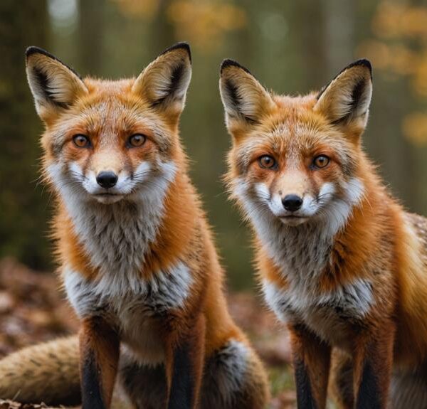 sexual dimorphism in fox coloration