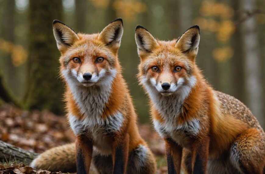sexual dimorphism in fox coloration