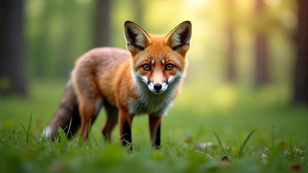 curiosity driven fox behavior