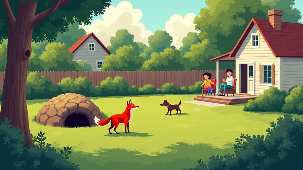 fox den management strategies
