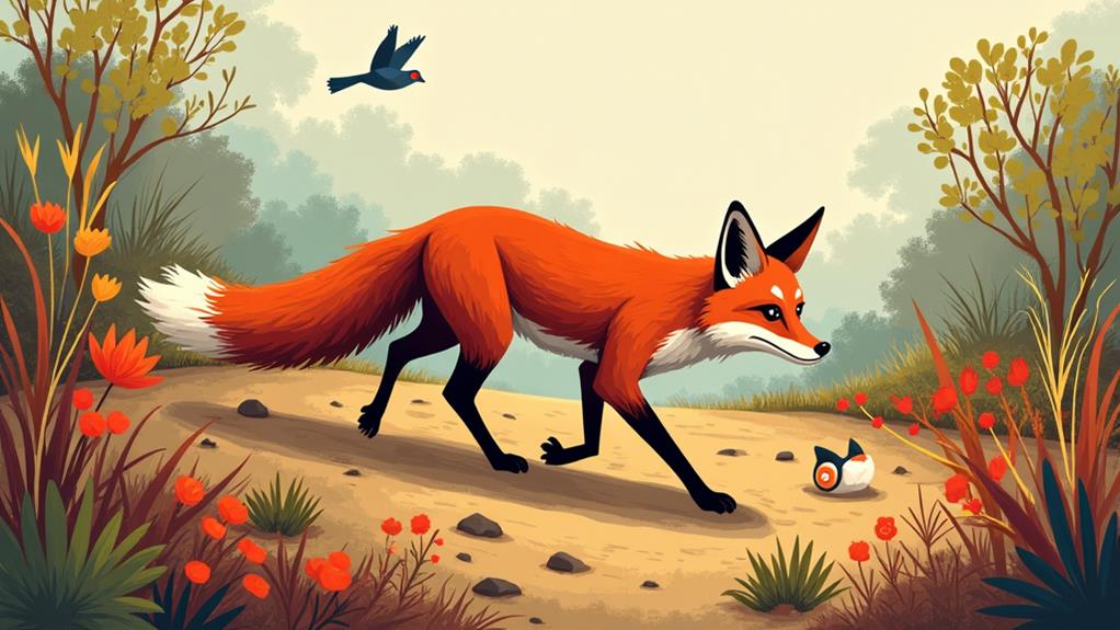 foxes behavioral adaptations explained