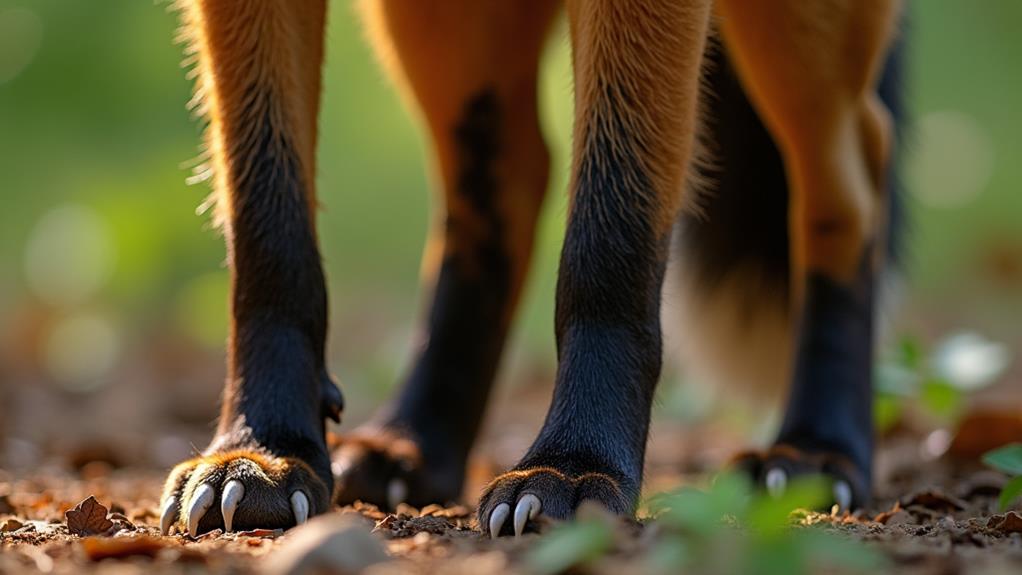 foxes hind legs anatomy