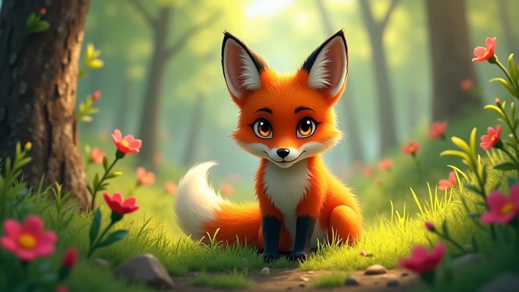 foxes in natural habitats