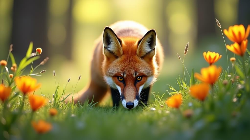 foxes possess acute olfactory abilities