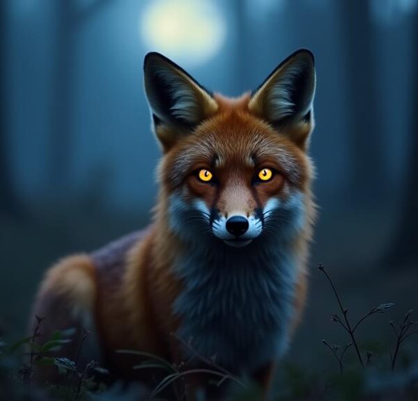foxes possess night vision