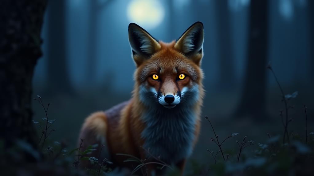 foxes possess night vision