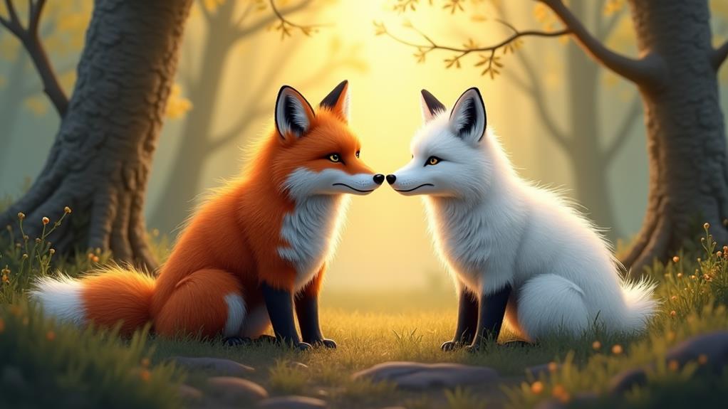 hybrid fox species research