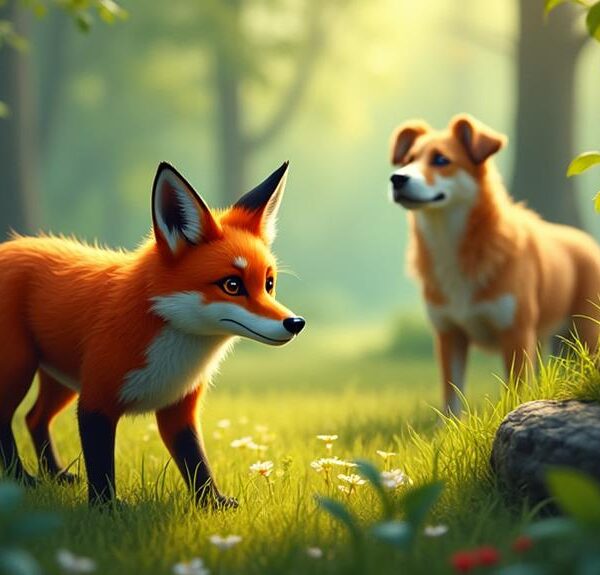 protecting dogs from foxes