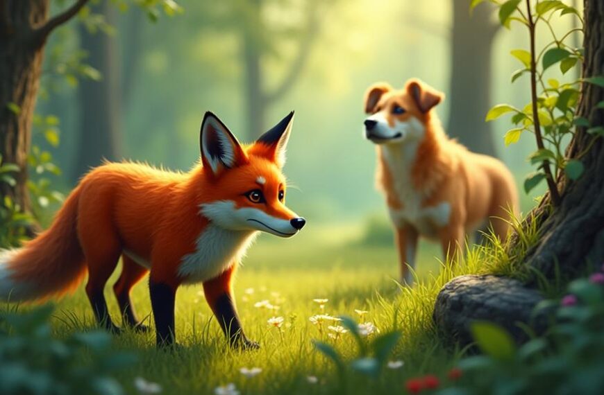 protecting dogs from foxes