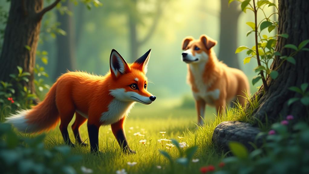protecting dogs from foxes